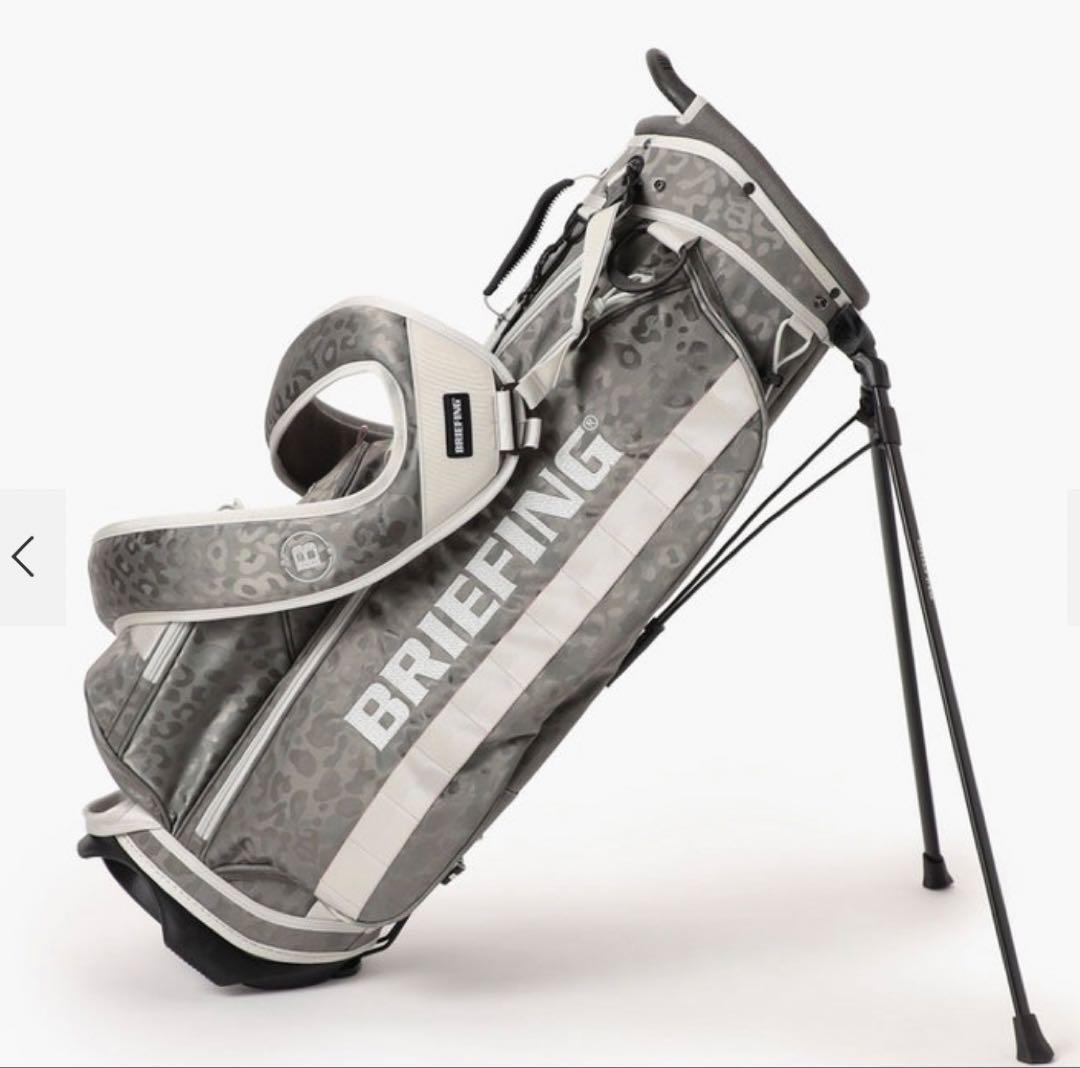 BRIEFING レオパードパターン ゴルフバッグ　ヘッドカバー3点有（未使用）