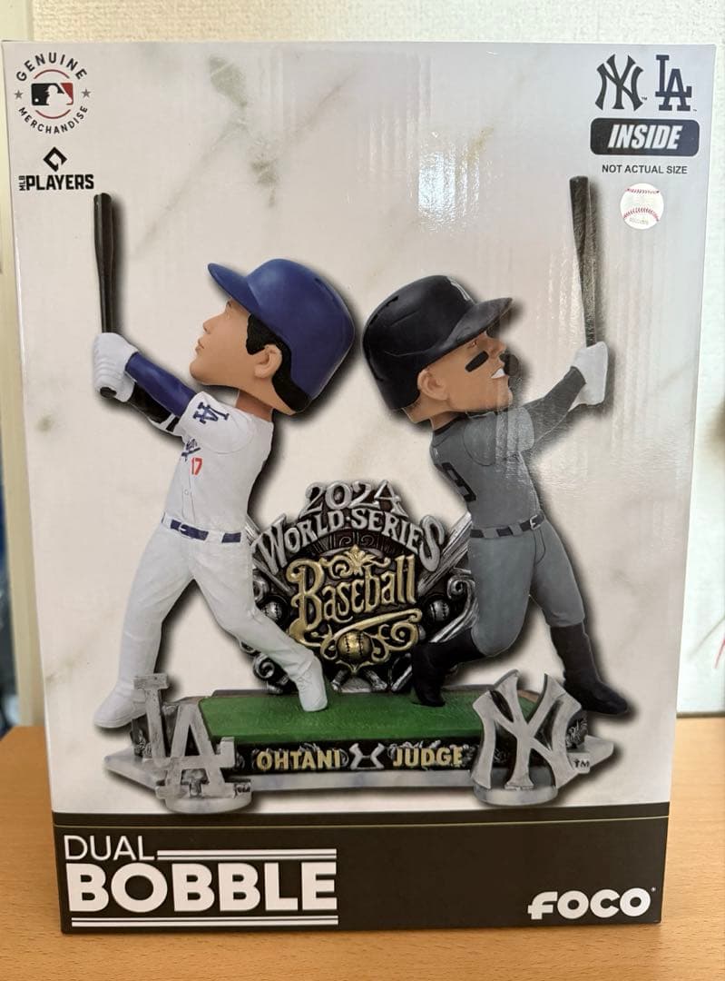 大谷翔平 アーロン・ジャッジ ボブルヘッド ワールドシリーズ 2024