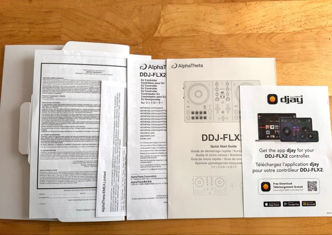 AlphaTheta DDJ-FLX2 完品