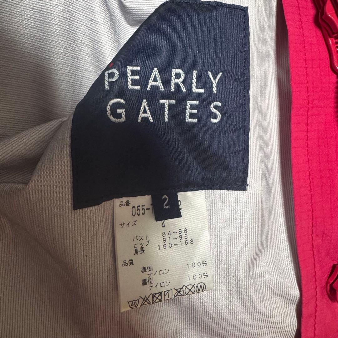 Pearly Gates パーリーゲイツ ダブルジップ ジャケット ピンク 2