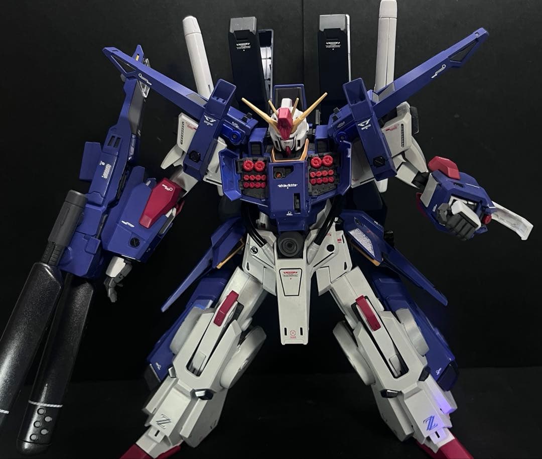 ガンプラ全塗装完成品　フルアーマーZZガンダム　verka