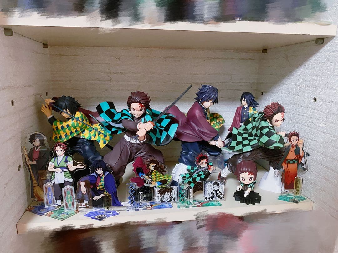 冨岡義勇 竈門炭治郎 フィギュア アクリルスタンド セット売り 鬼滅の刃