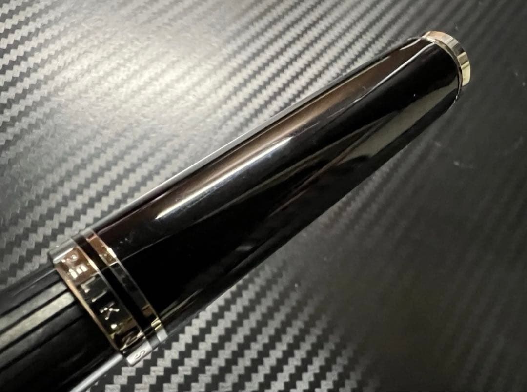 未使用に近い ペリカン スーベレーン M805 万年筆 シュトレーゼマン M