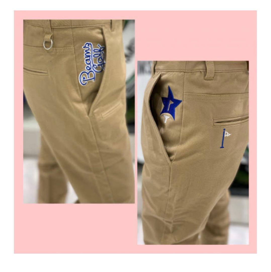 BEAMS GOLF ORANGE LABEL レディースパンツ ベージュ