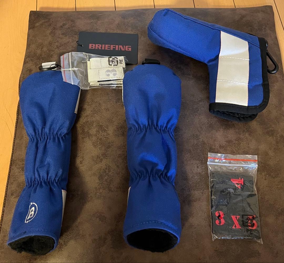 BRIEFING CR-4 キャディバッグ ヘッドカバーセット　全7点