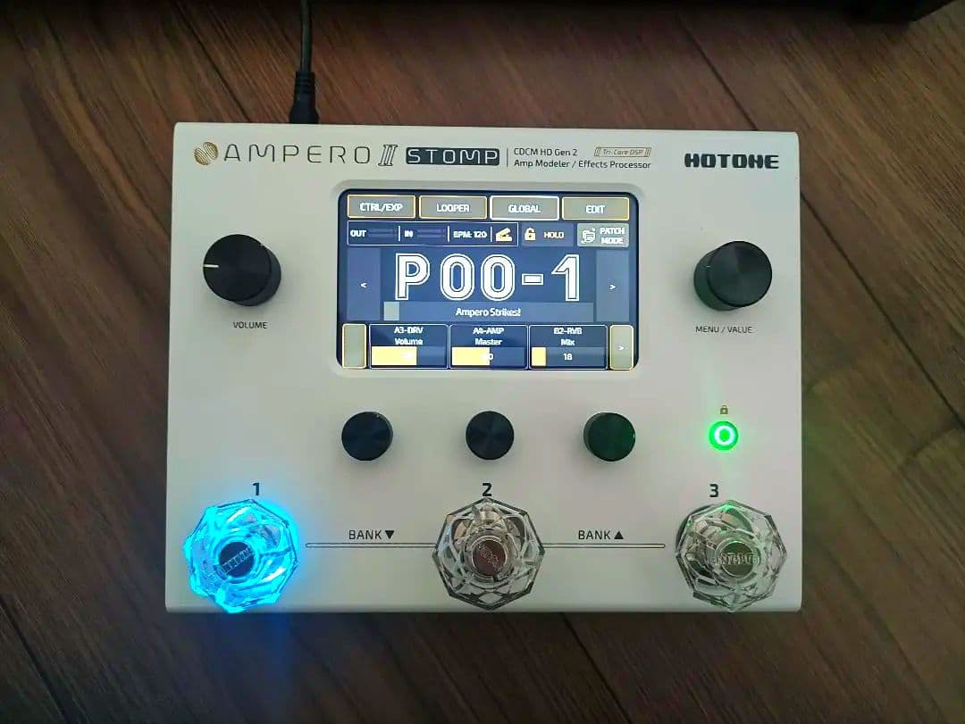 ギター HOTONE Ampero II Stomp