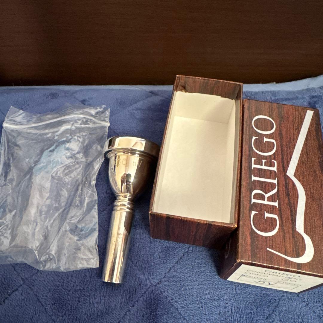 GRIEGO トロンボーン マウスピース 5V グレイゴ