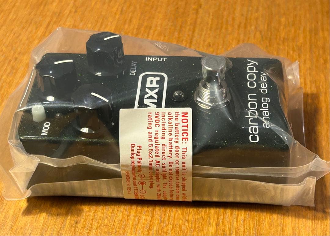 新品未開封　MXR アナログディレイ　carbon copy M169