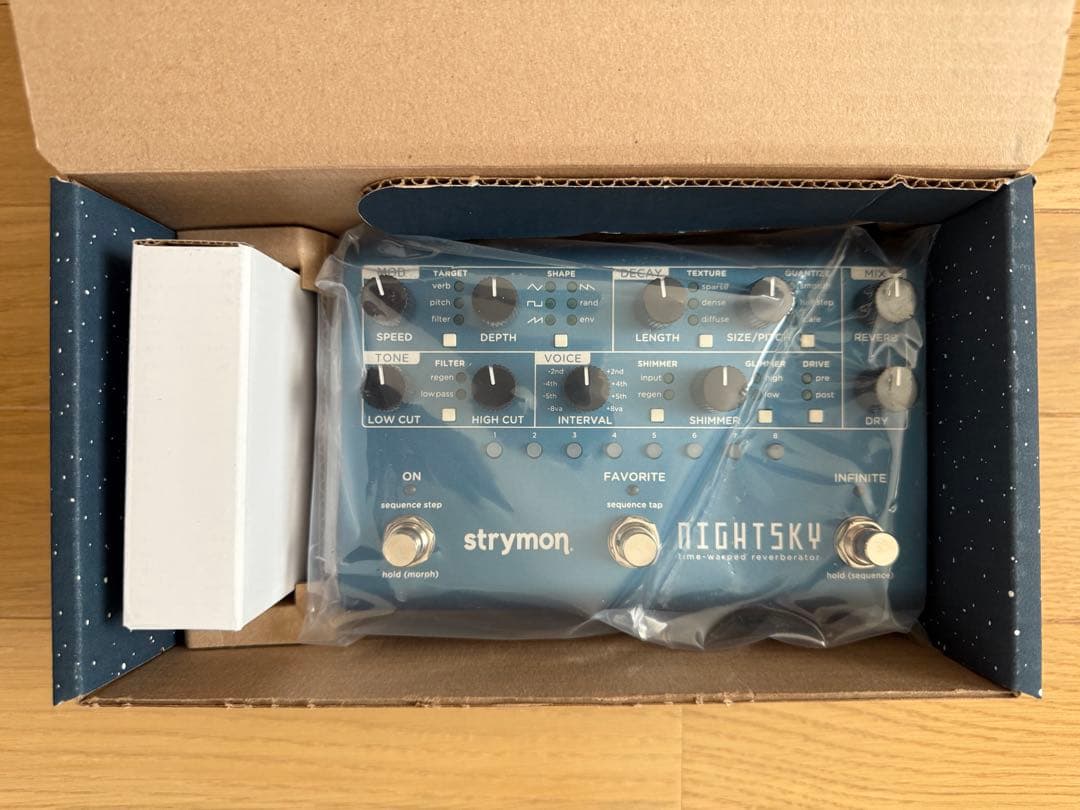 strymon NIGHTSKY シンセシス・リバーブ・マシーン エフェクター