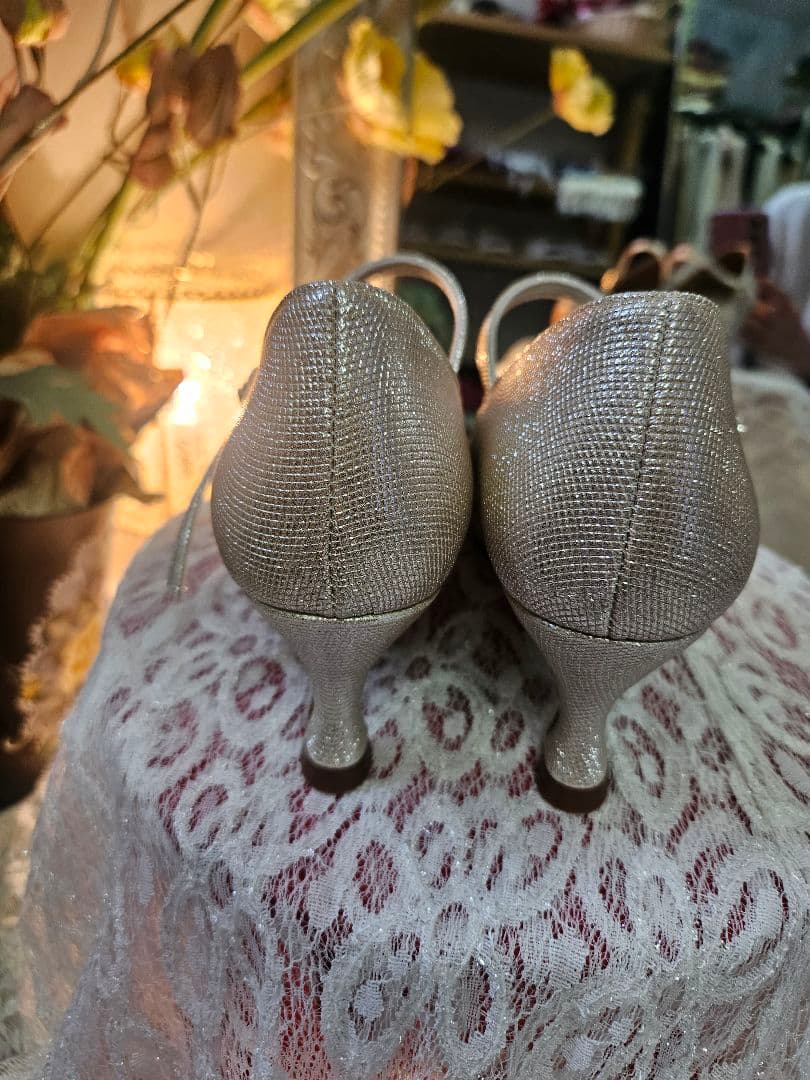 社交ダンススタンダードシューズ新品22センチ