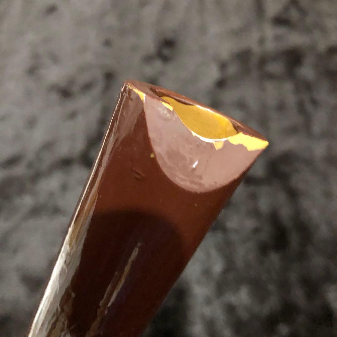 尺八　7孔　一尺八寸　プラスチック製　漆塗り