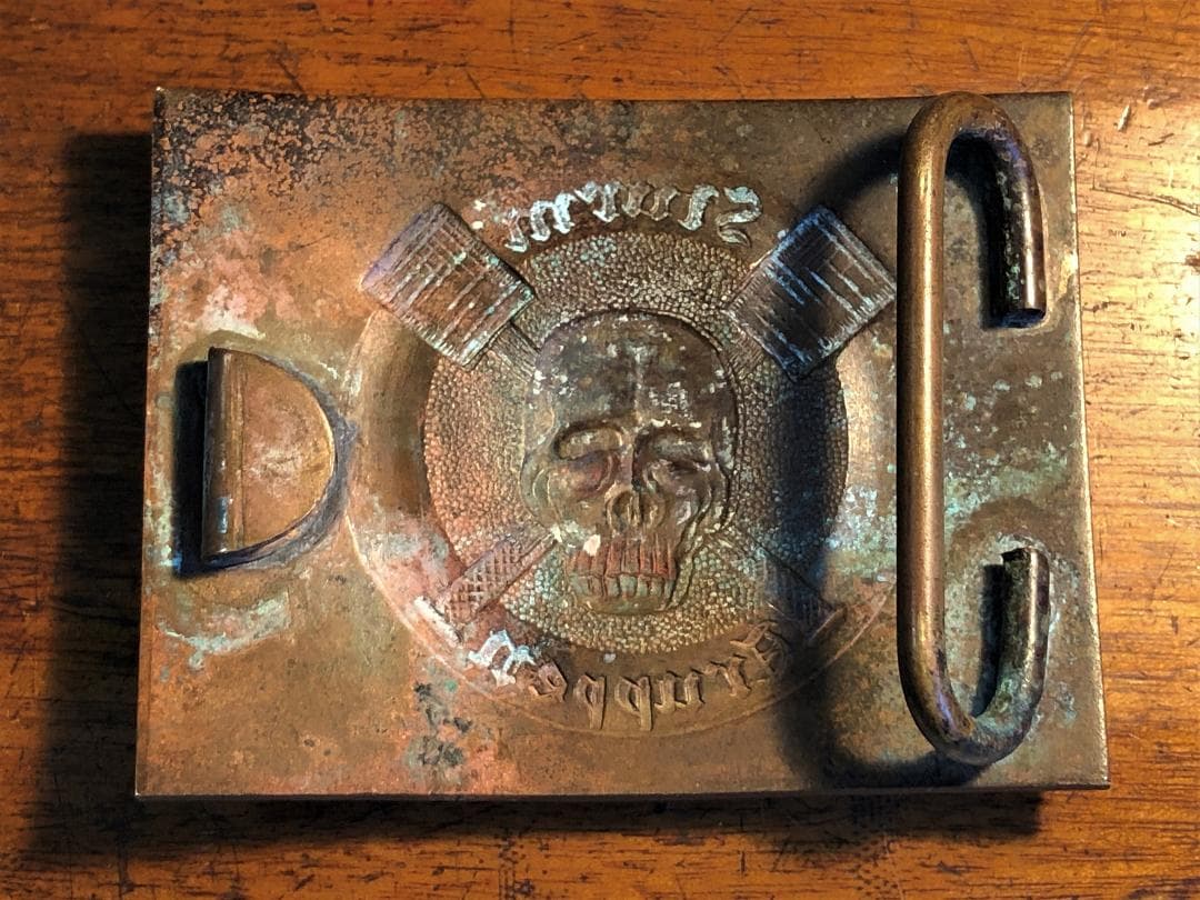 【 Sturm Gruppen バックル 】1940～45年 実物