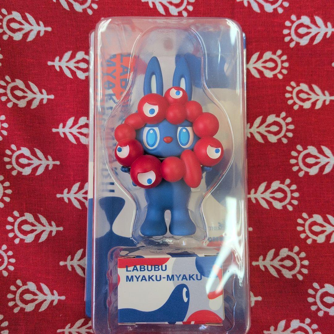 ラブブ&ミャクミャクコラボフィギュア万博ショップ袋付き。領収書（コピー）有り