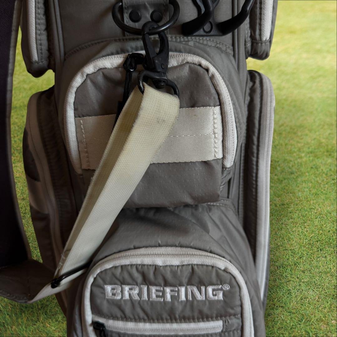 BRIEFING ブリーフィング　キャディバッグ　CR-6 #03 グレー