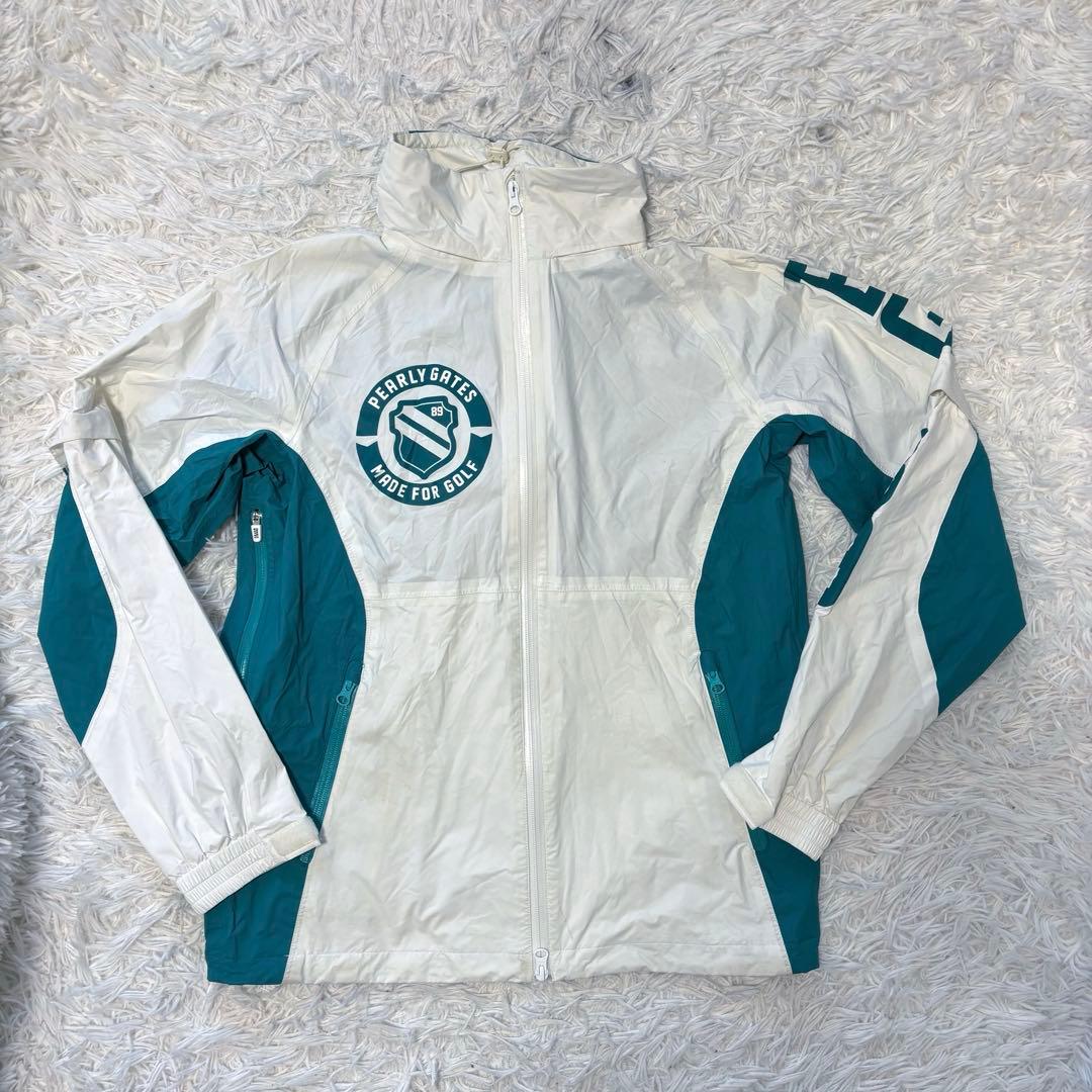 パーリーゲイツ セットアップ レインウェア 防水 ジップ ブルゾン