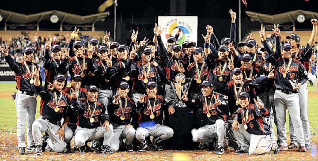 2009WBC日本代表　緒方耕一コーチユニフォーム　世界連覇