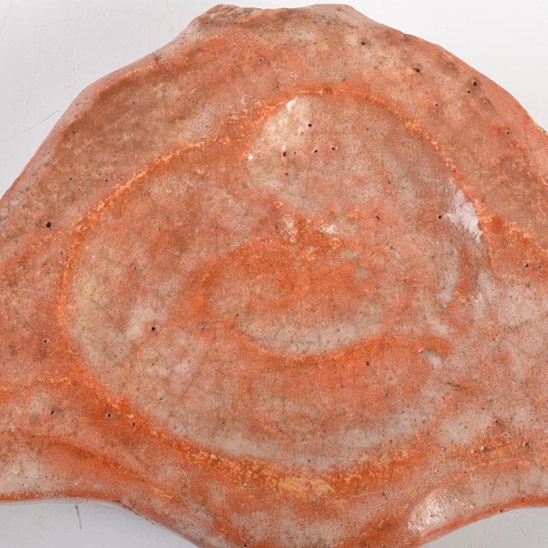 茶道具　赤楽　匁土　鳥文　香合　書付箱　Ⅴ　6281