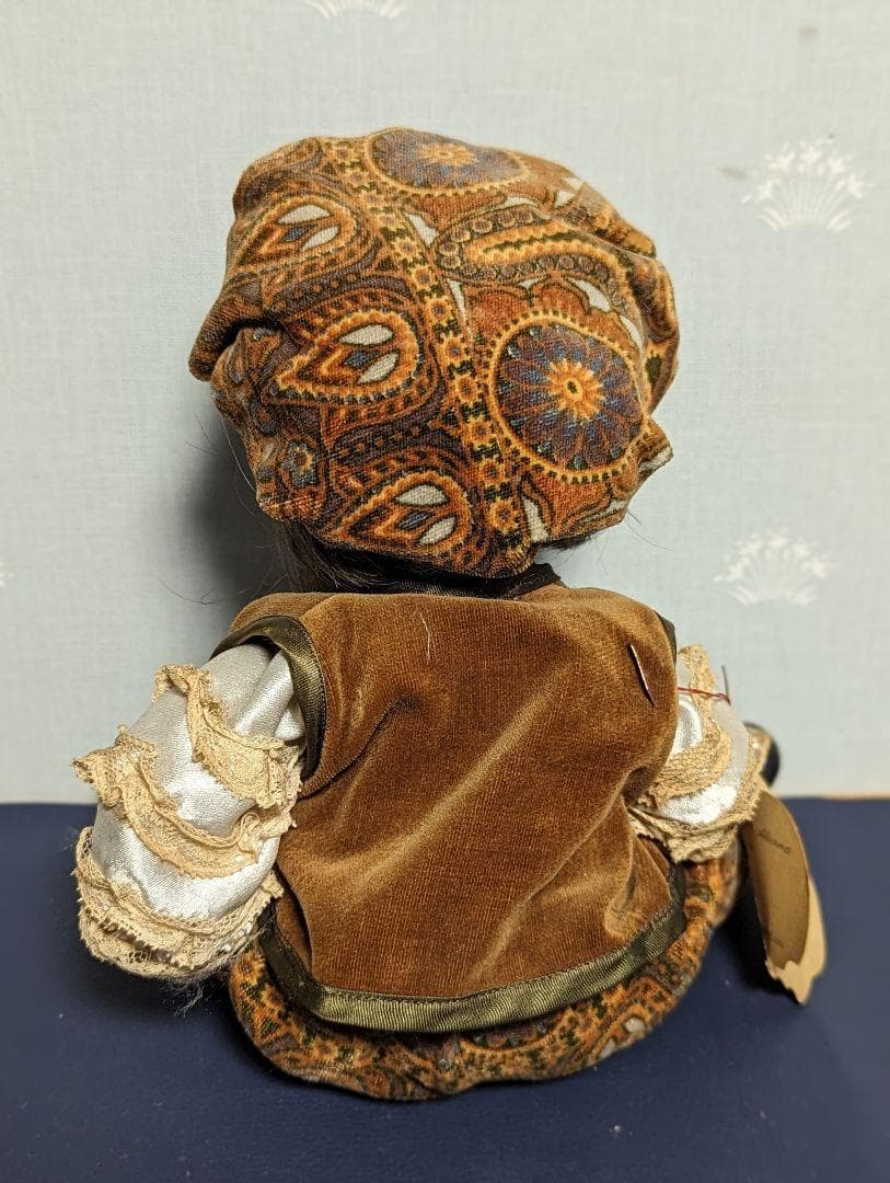 ビスクドール　アンティーク　クレド　シリアルナンバー付き　イタリア