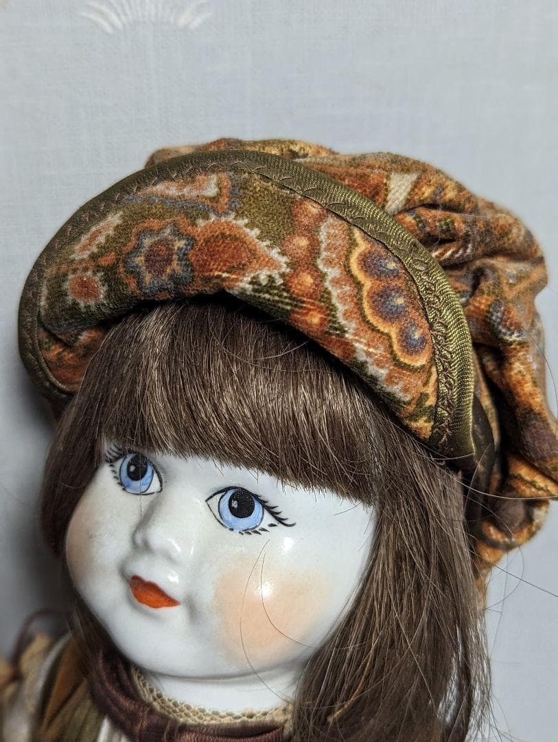 ビスクドール　アンティーク　クレド　シリアルナンバー付き　イタリア