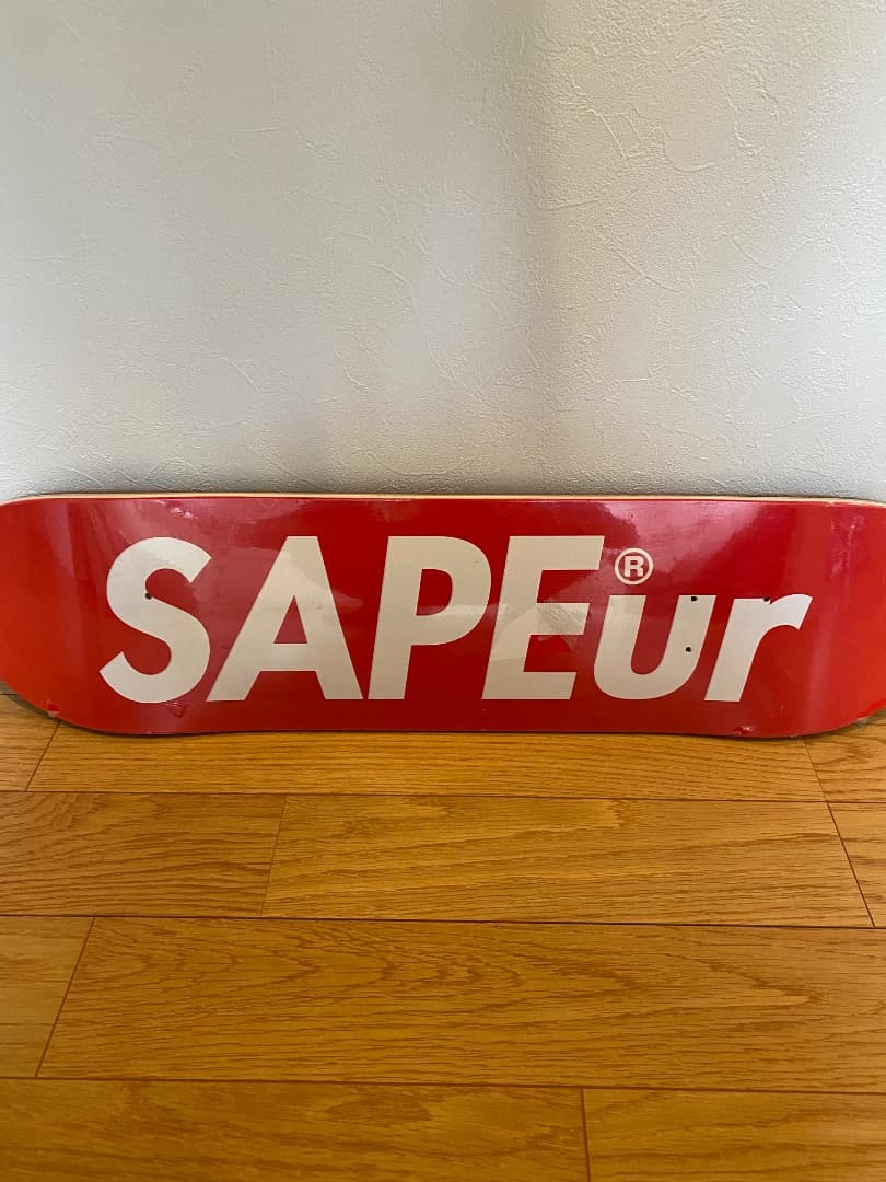 SAPEur サプール 赤 スケートボードデッキ