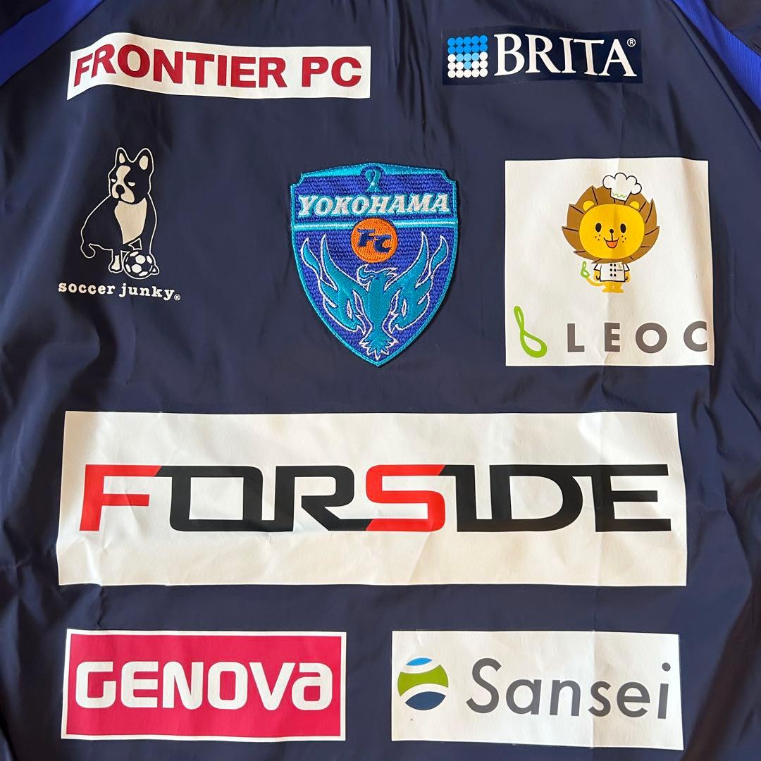 新品タグ付 横浜FC Soccer Junky ピステトップス スポンサーモデル