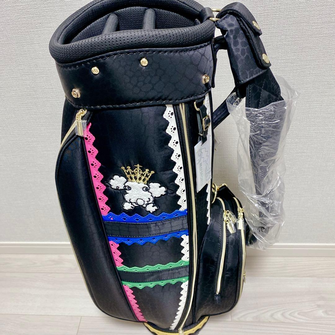 【未使用】 ミエコ ウエサコ ゴルフ キャディバッグ レディース 5分割