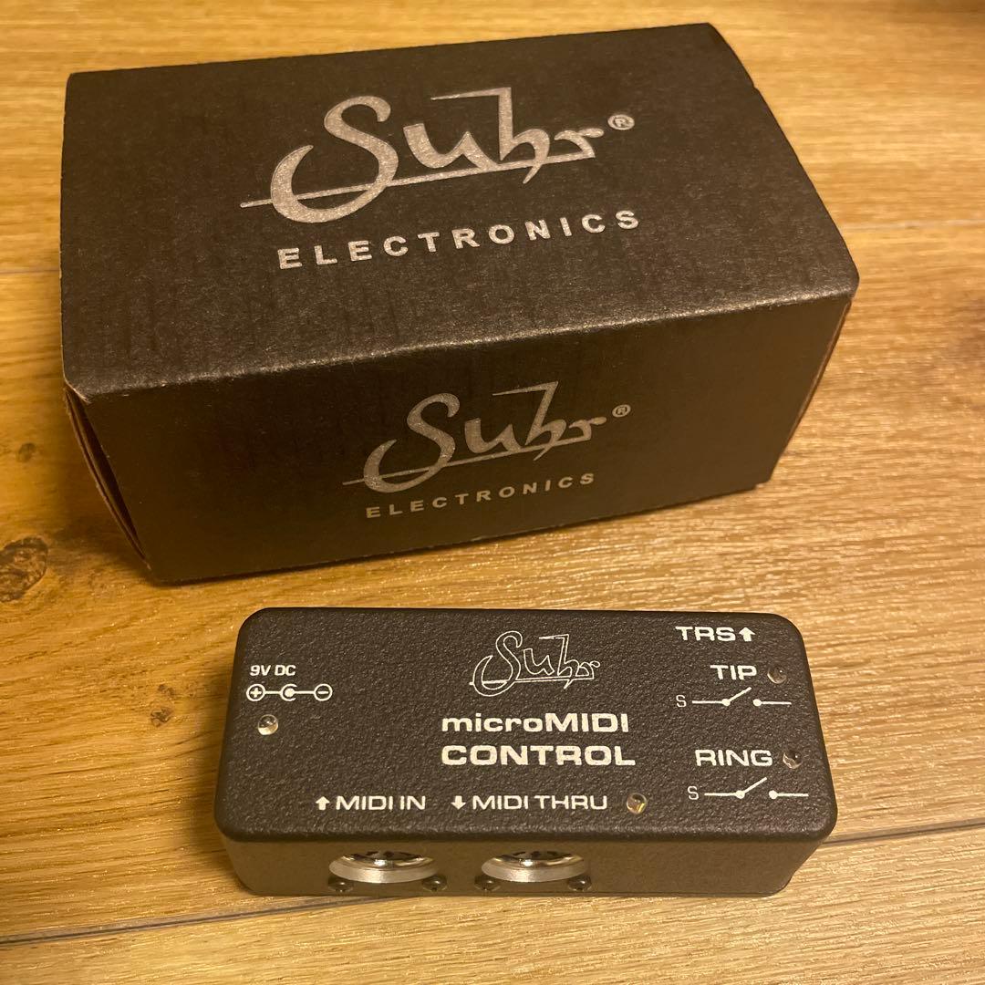 ギター Suhr microMIDI CONTROL