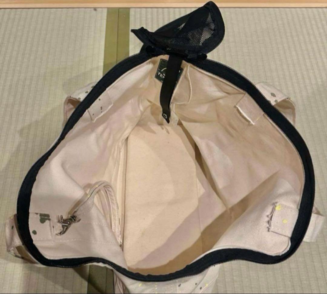 テンベア★犬猫★キャリーバッグ★ショルダー★飛び出し防止付き★TEMBEA★美品