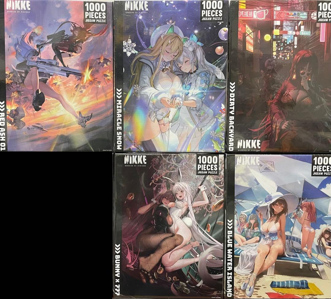 韓国限定　勝利の女神ニケ　パズル　5個セット