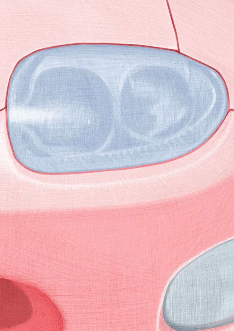 森夏男　作『思い出』Lサイズ(B2)