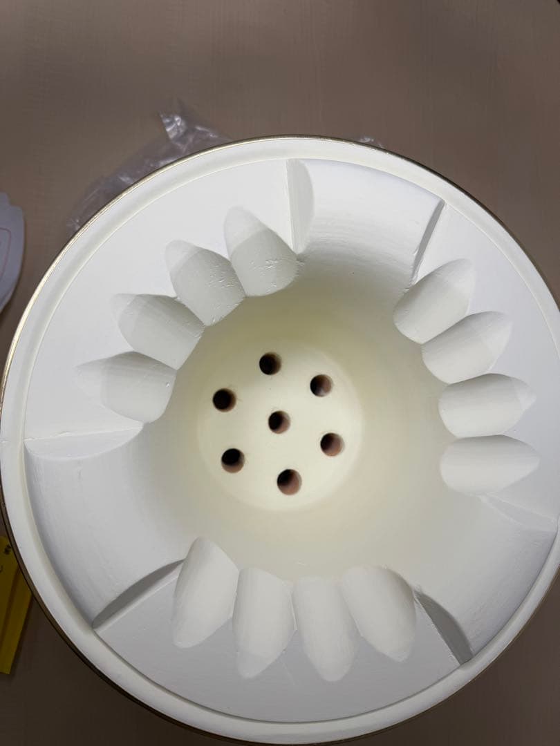 能登　丸和工業「切り出し七輪」　朝顔七輪280 丸網(φ25.5cm)：2枚付き