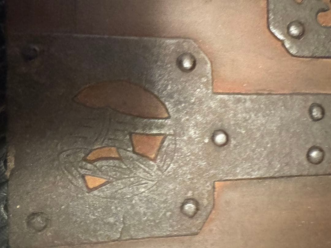 舟箪笥　当時物　扉のみ　美品