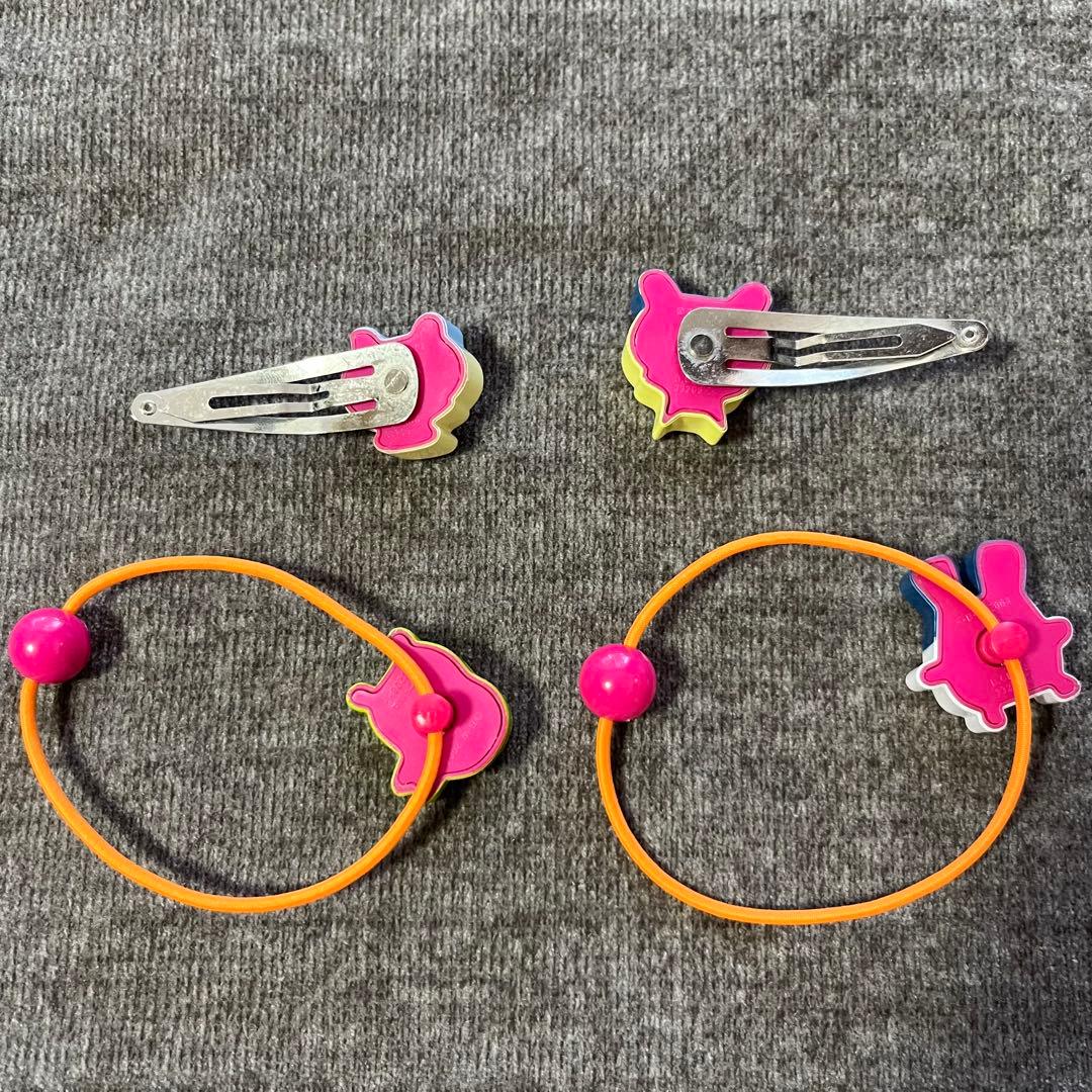 レア たまごっち ヘアピン ヘアゴム セット 平成レトロ