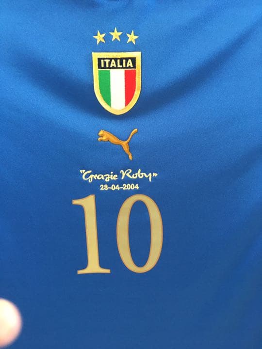 <レア>Rバッジョ引退試合 関係者配布ユニフォーム