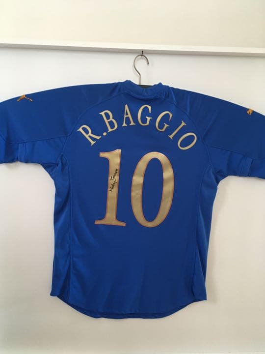 <レア>Rバッジョ引退試合 関係者配布ユニフォーム