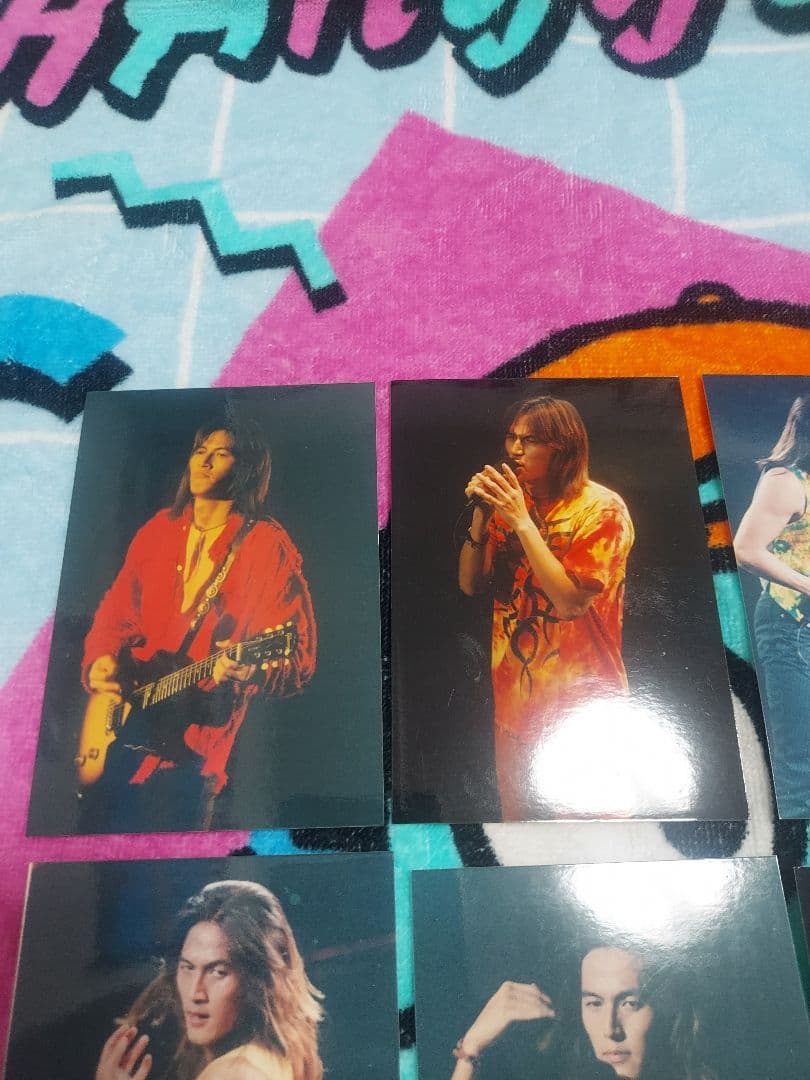 B'z　稲葉浩志　18枚　1994ツアー　タバコ　ロン毛　バラ売り○