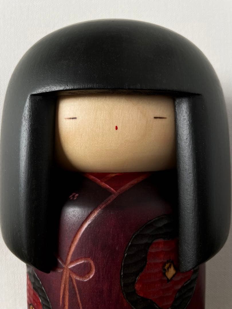 井口 悟 こけし 創作 kokeshi doll 人形 可愛い レトロ 工芸品