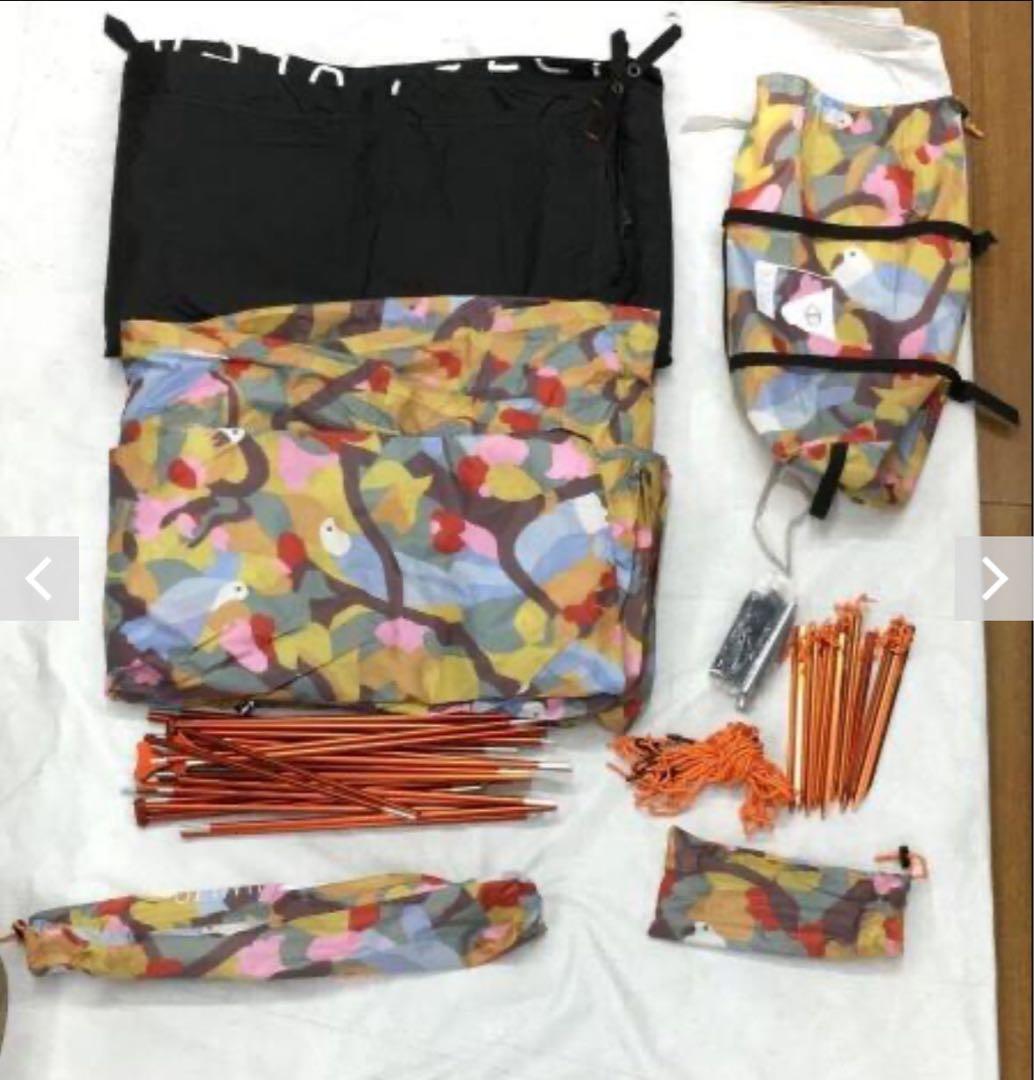 POLER カモフラージュ キャンプテント