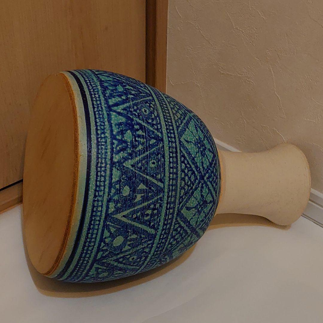 九谷焼で作成された太鼓