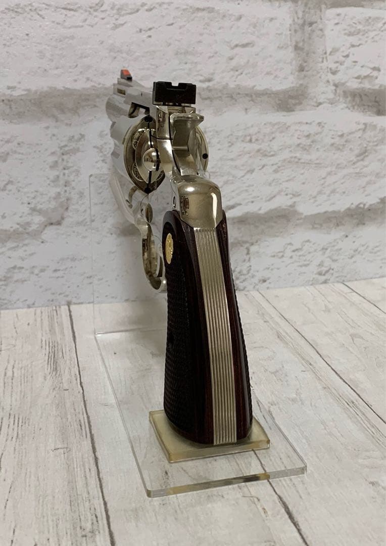 u*a様 【美品】 タナカ コルト パイソン 357 ニッケル 3インチ アルタ
