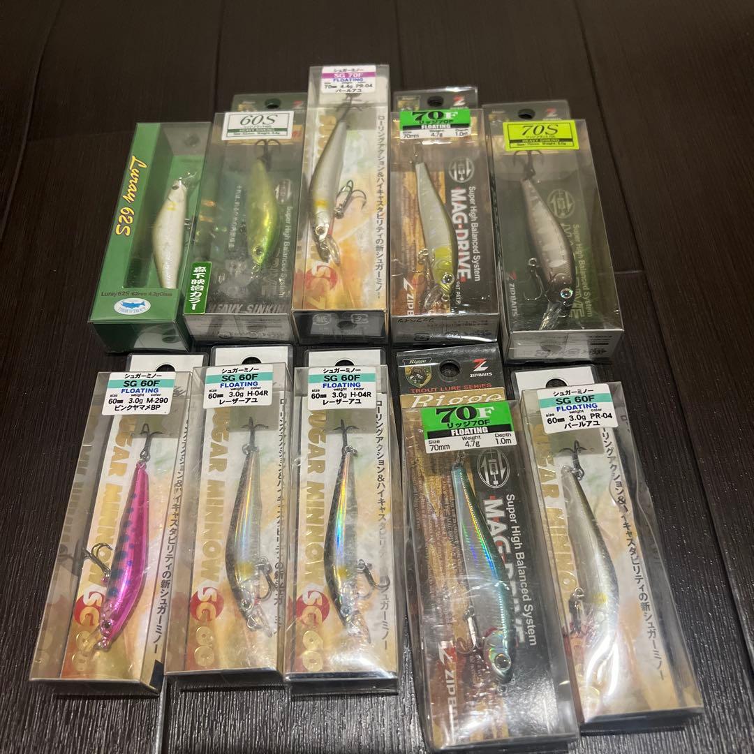 バスデイ　ジップベイツ　他　ルアー 10個　まとめ売り　週末値下げ