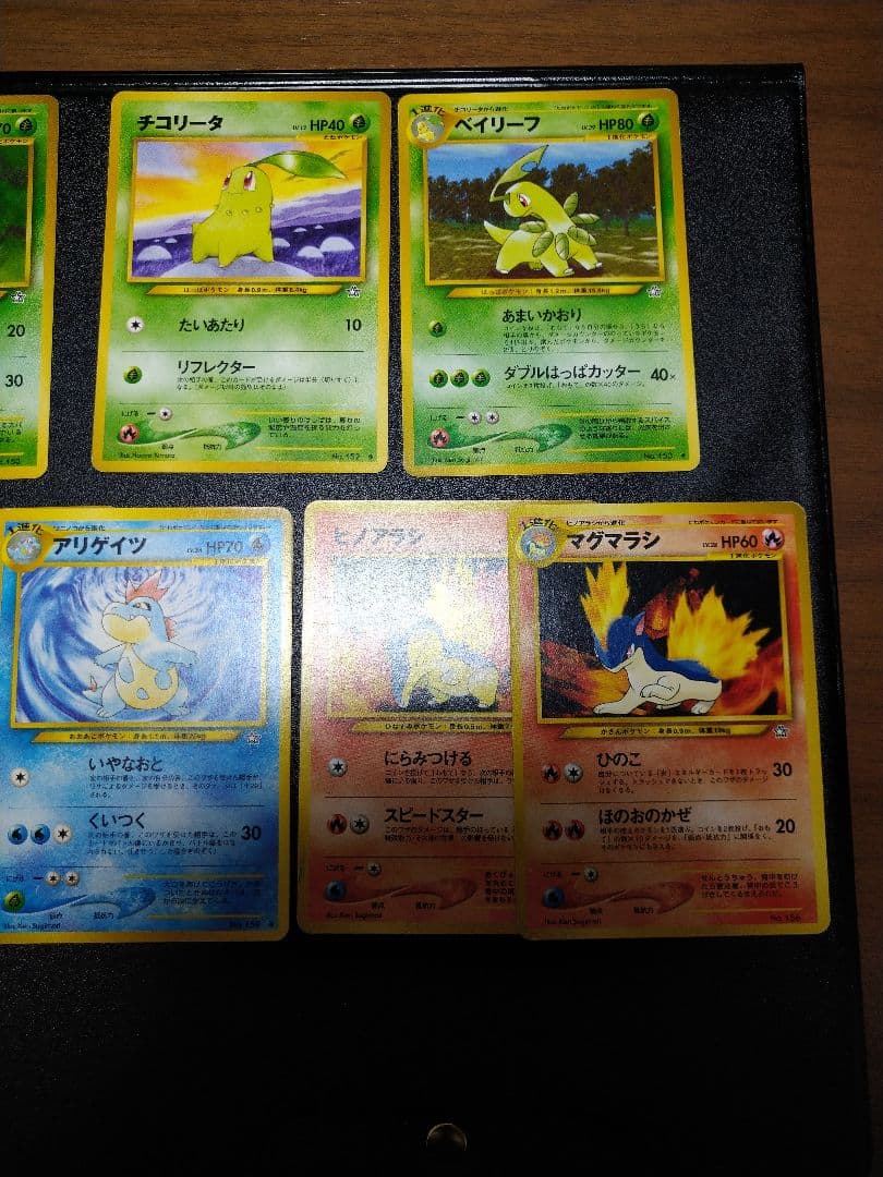 旧裏　ポケモンカード　10枚セット　メガニウム　オーダイル　バクフーン進化ライン