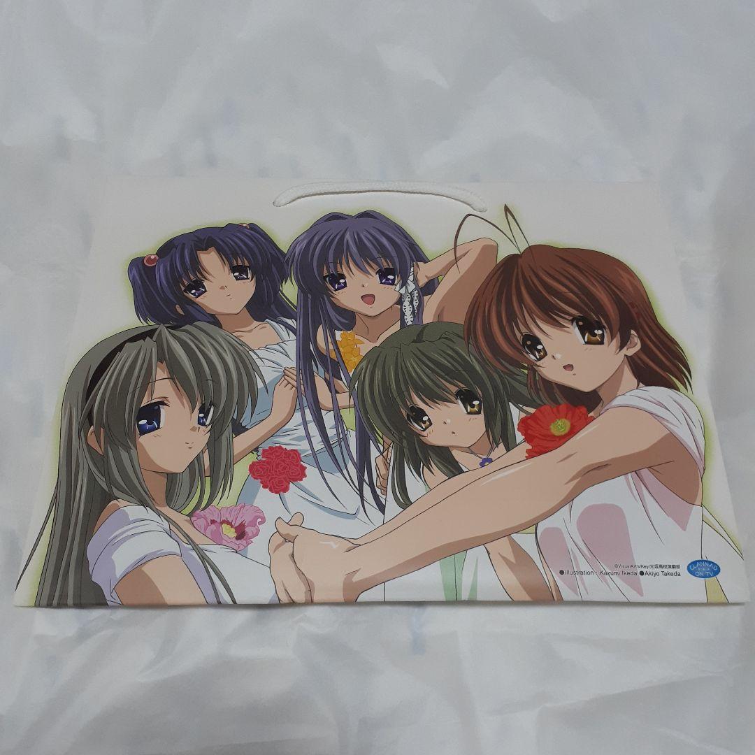CLANNAD　クラナド　缶　マグネット　バッジ　　おまけ紙袋セット