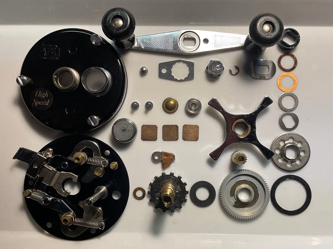 ABU アンバサダー 5500C 鍋カップ メンテ済 フレーム修正済