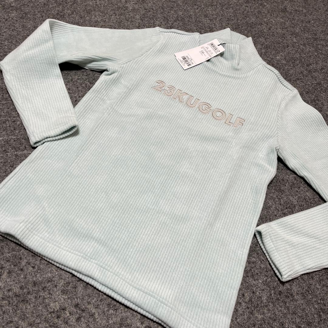 ★２３区ゴルフ　グランサーモハイネックニットレディース２新品★