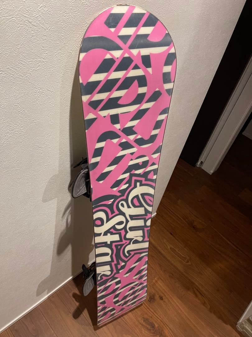 girl starスノーボード 140㎝　ビンディングセット ホワイト