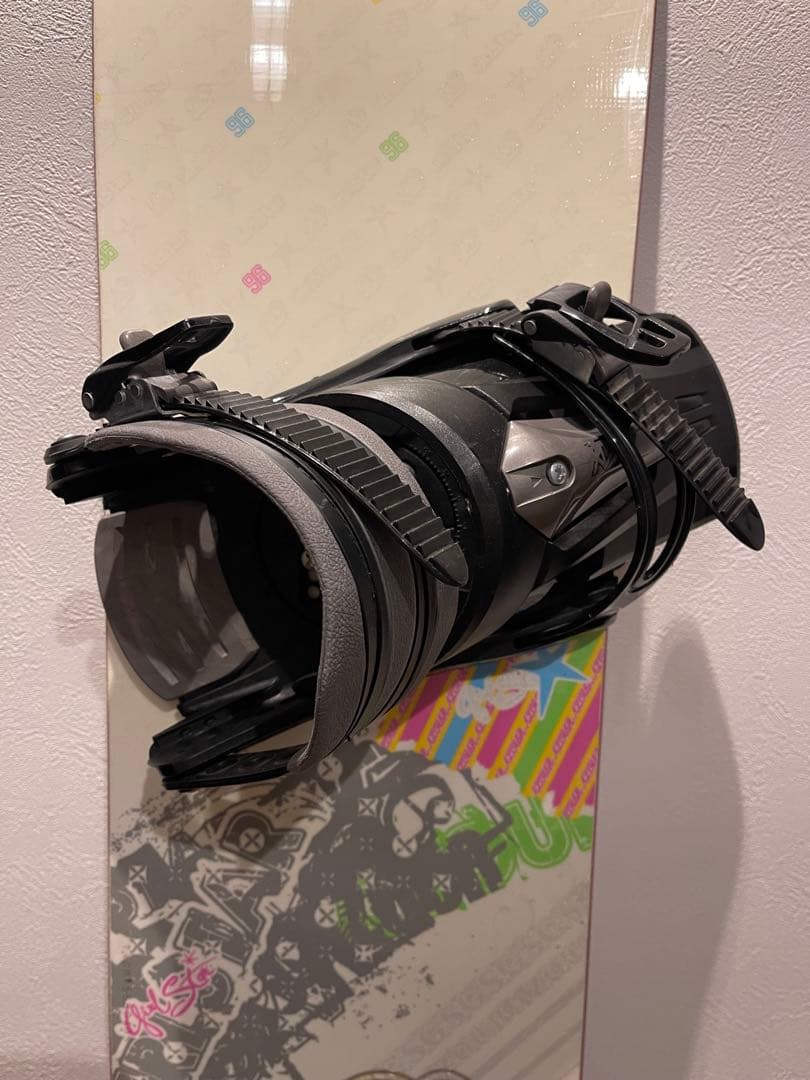 girl starスノーボード 140㎝　ビンディングセット ホワイト