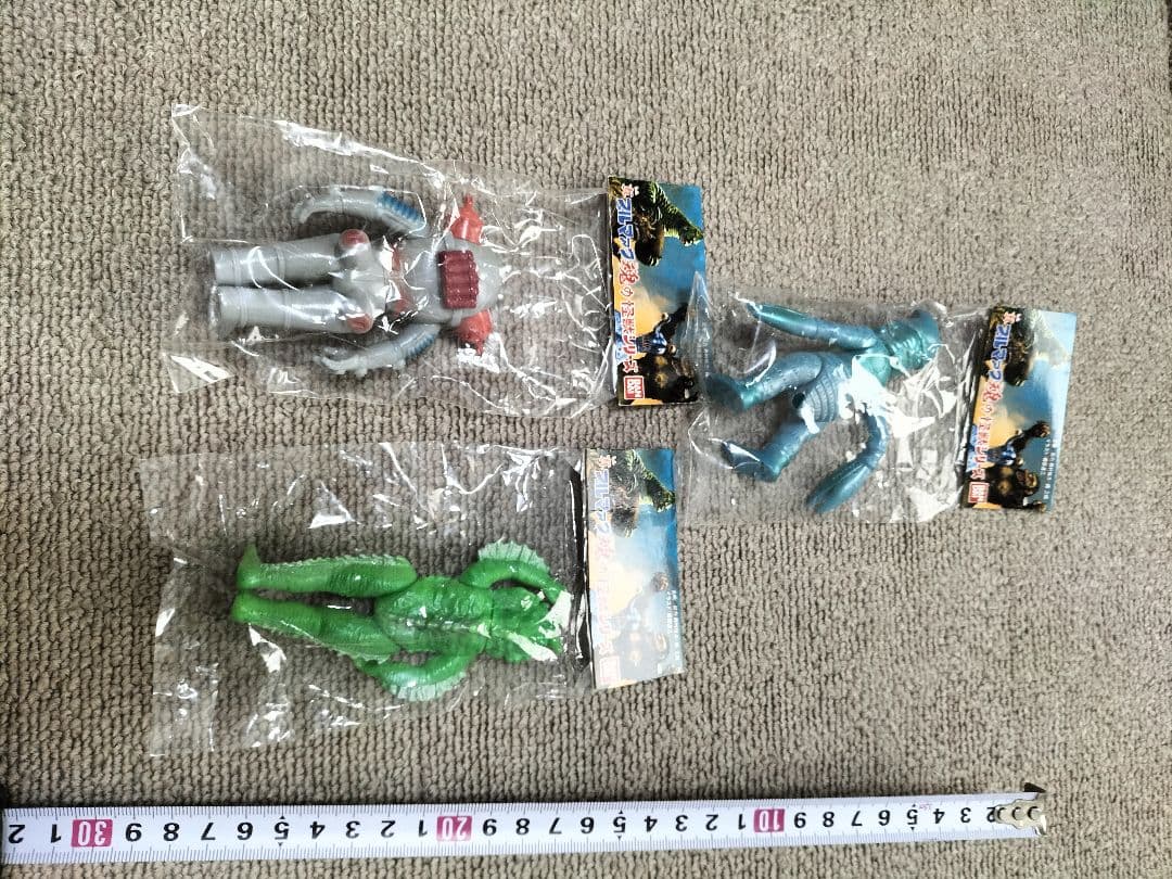 真ブルマック魂　キングジョー　バルタン星　ラゴン　3体　未開封品