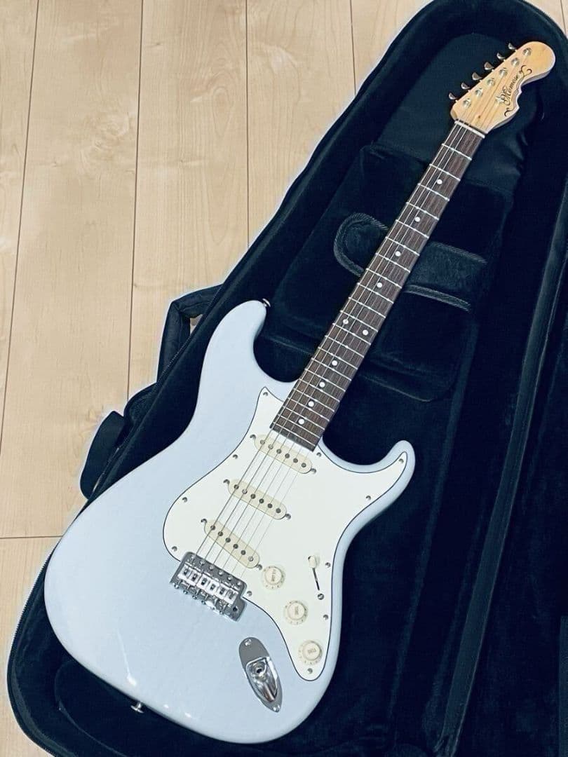 momose MC2-STD/R Sonic Blue Blonde ストラト