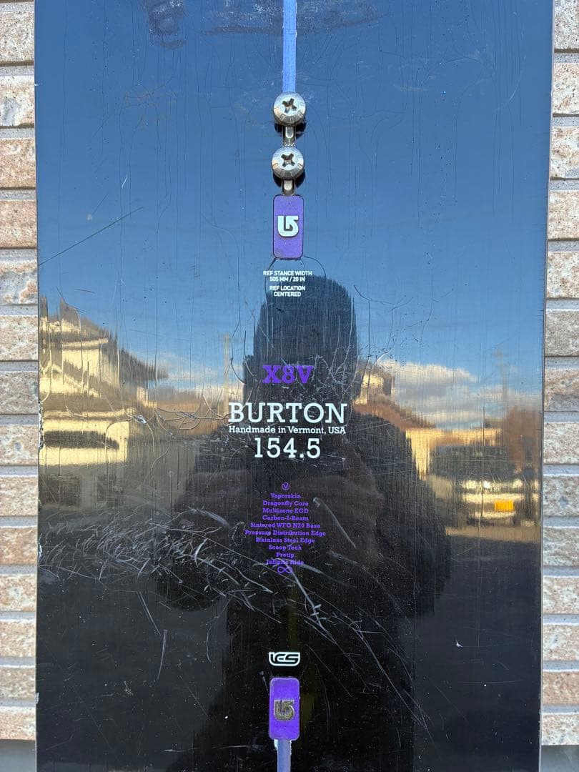 バートン　スノーボード　X8V 154.5
